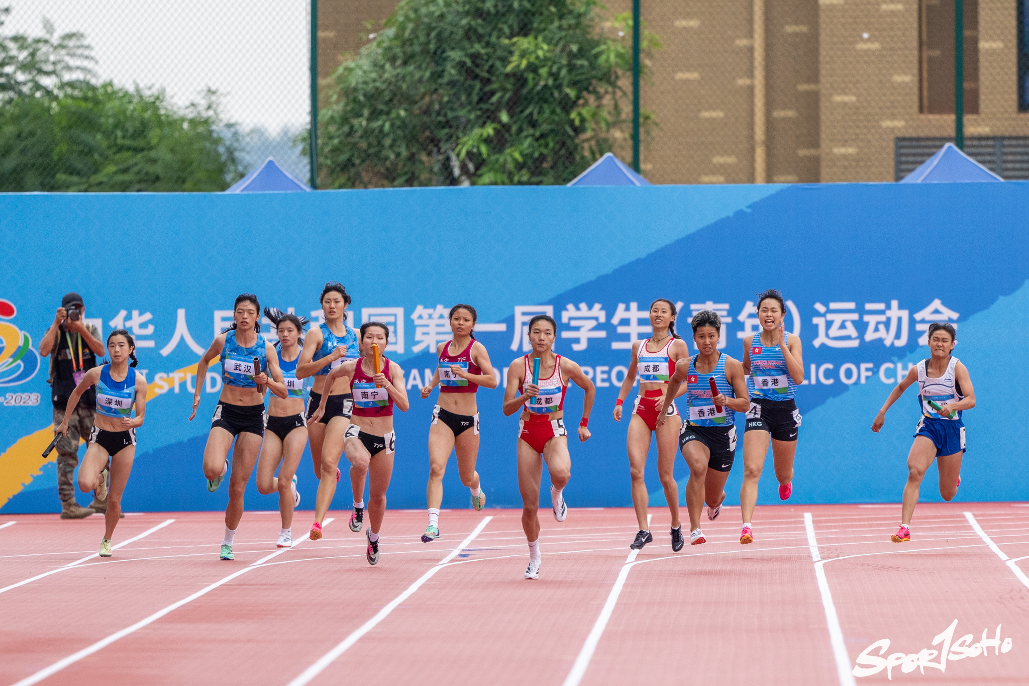 女子4x100米接力