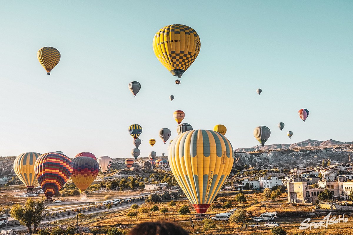 Hot air ballon 