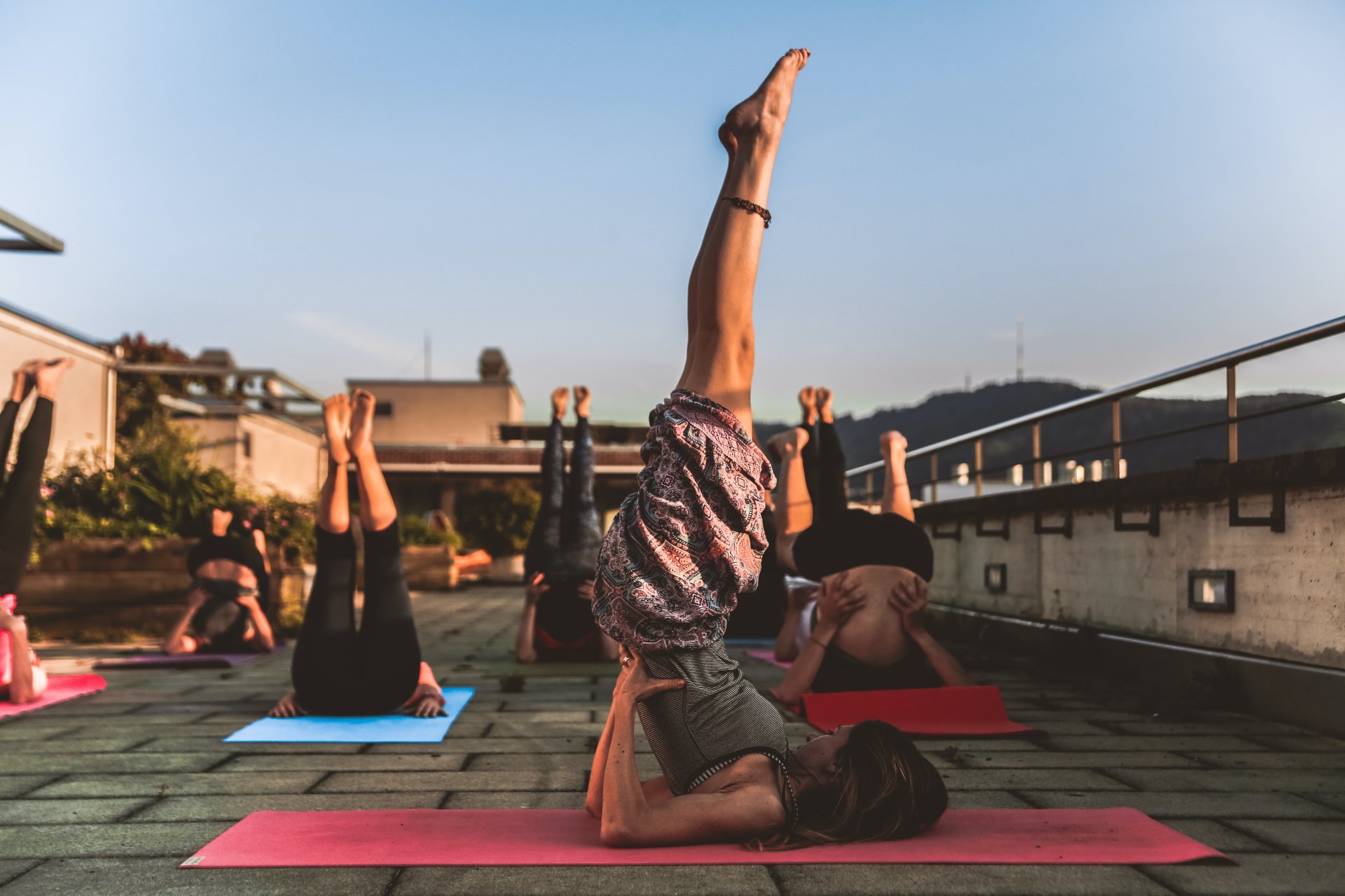 Yoga in nature 