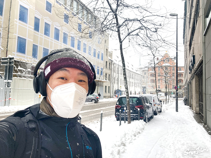 Falcon移居德國後,雖然要適應全新生活及工作環境,但其通勤跑之旅仍然繼續 Falcon移居德國後,雖然要適應全新生活及工作環境,但其通勤跑之旅仍然繼續