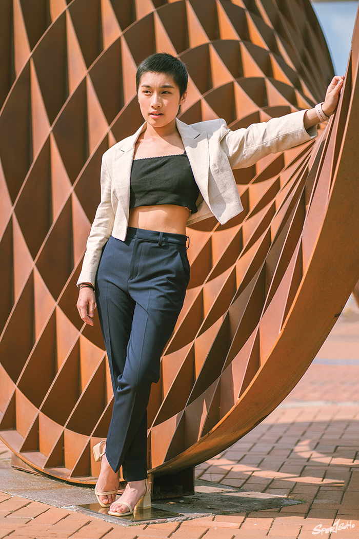 Audrey為運動少女,拉丁舞、跑步、獨木舟、攀石、游水等運動,上天下海皆會嘗試 Audrey為運動少女,拉丁舞、跑步、獨木舟、攀石、游水等運動,上天下海皆會嘗試