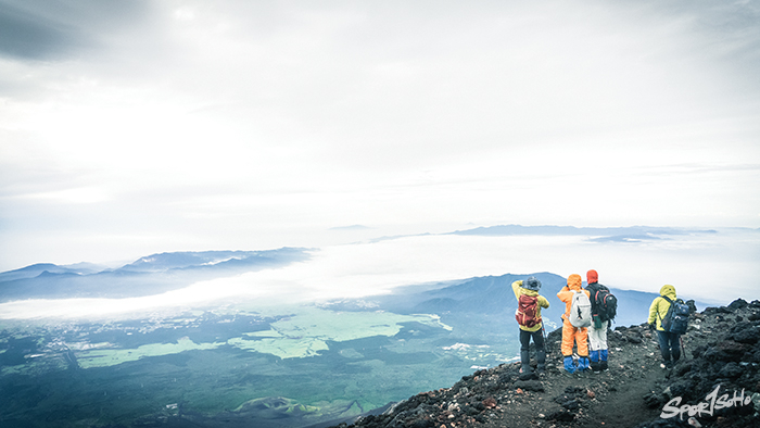 富士山登頂 富士山登頂