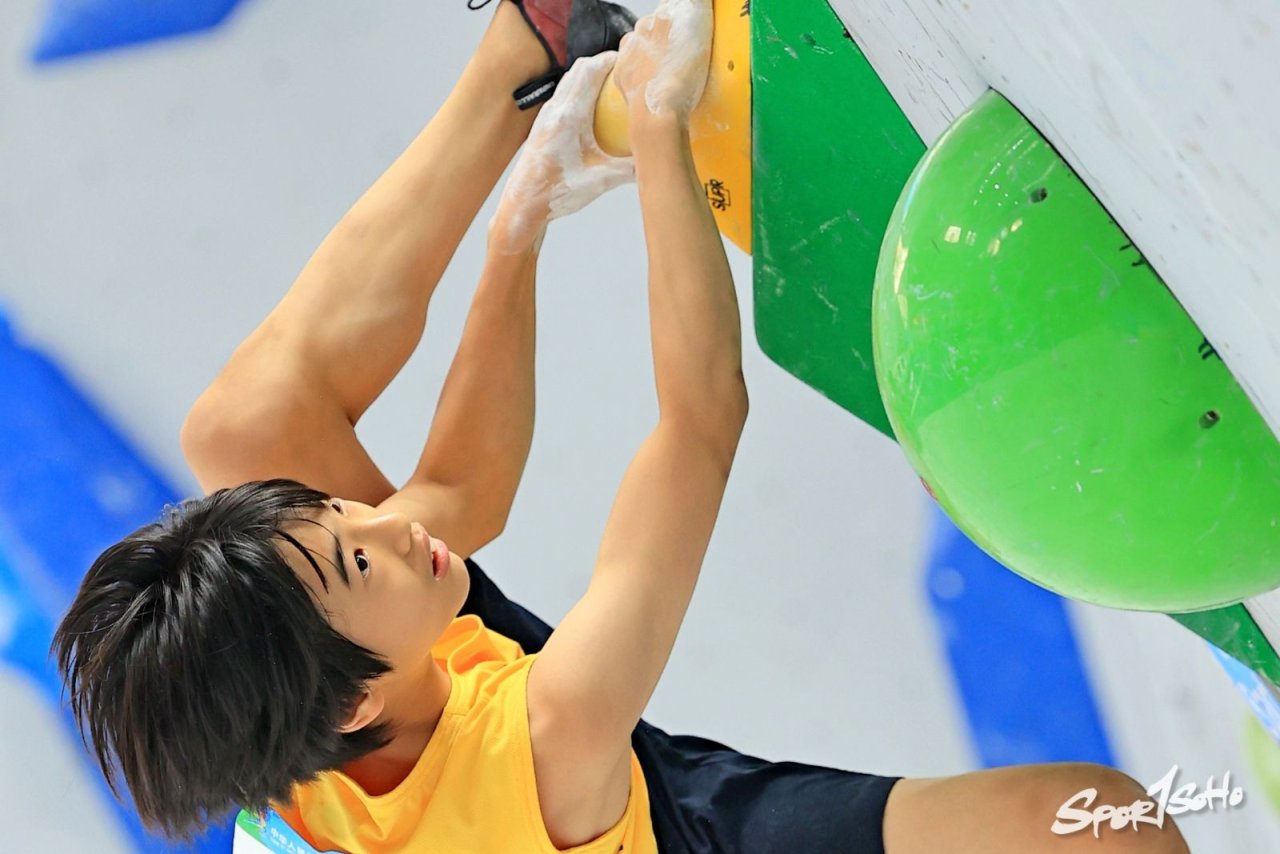 全國學生青年運動會-運動攀登兩項全能-陳致滔