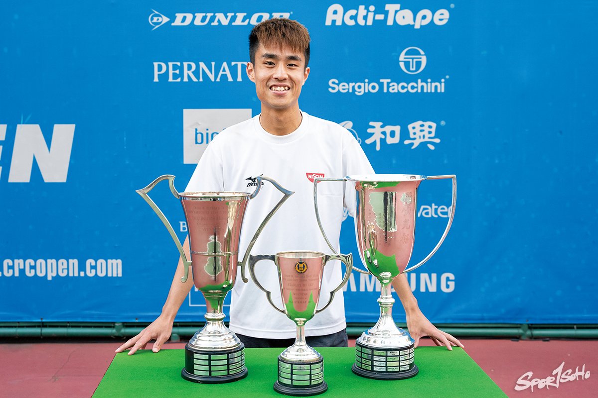 香港男子職業網球手  王康傑｜網球全攻略