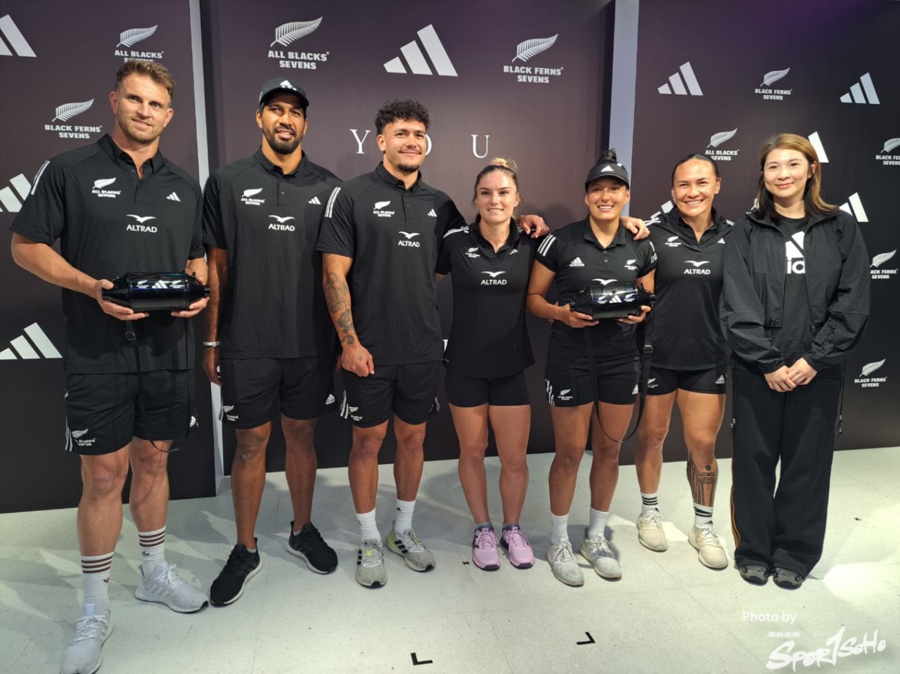 ALL BLACKS SEVENS六大球星 七欖賽前零距離會香港球迷