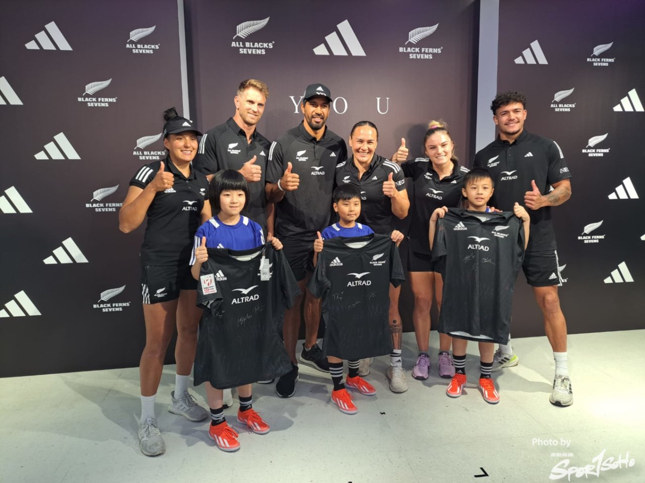 ALL BLACKS SEVENS六大球星 七欖賽前零距離會香港球迷