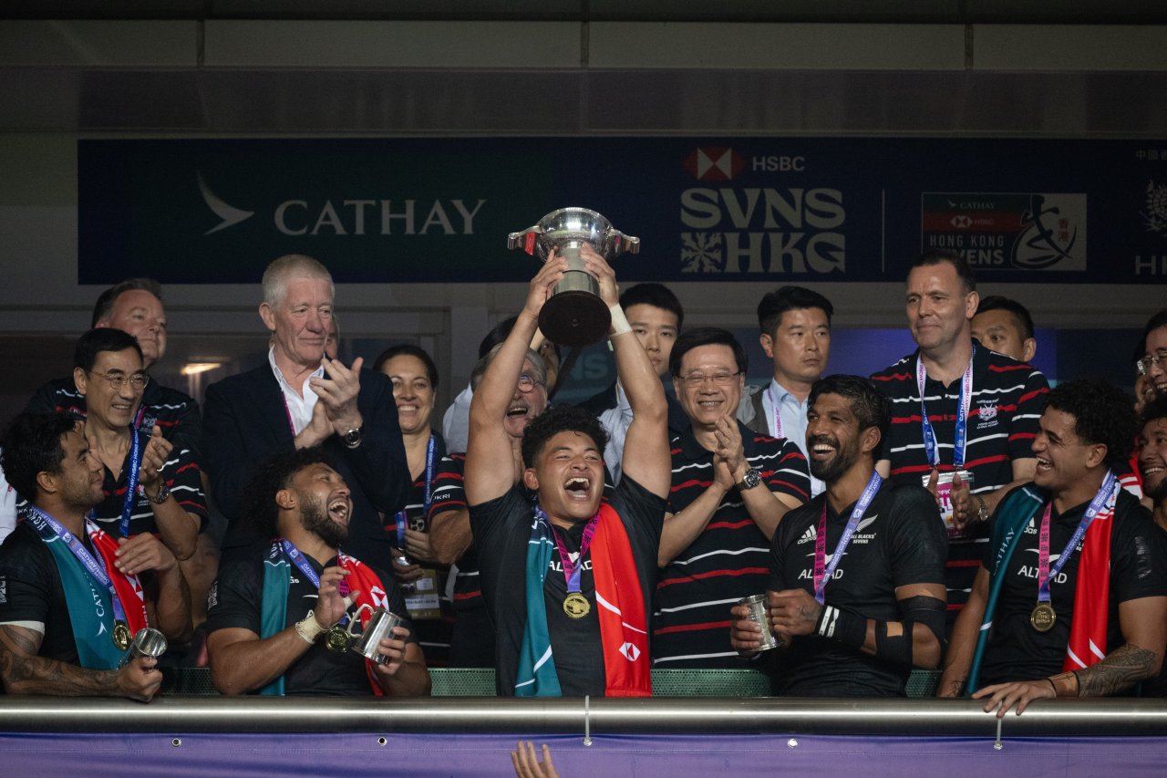 國泰/滙豐香港國際七人欖球賽2024 新西蘭男女子隊成功衛冕