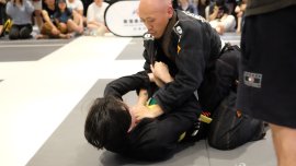 雕塑藝術家邱家健參加香港柔術總會的公開賽